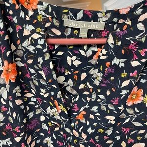 Daniel Rainn Koda Split Neck Blouse